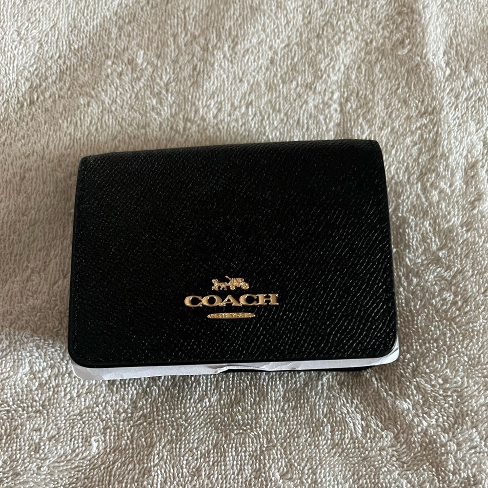 Coach Black Wallet